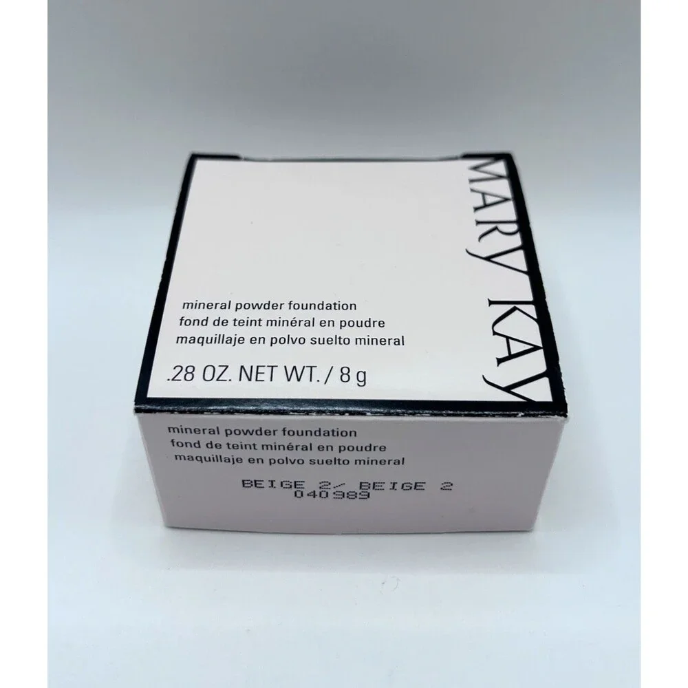 Mary Kay Mineral Powder Foundation - Beige 2 (040989) - New .28 oz, 8 g